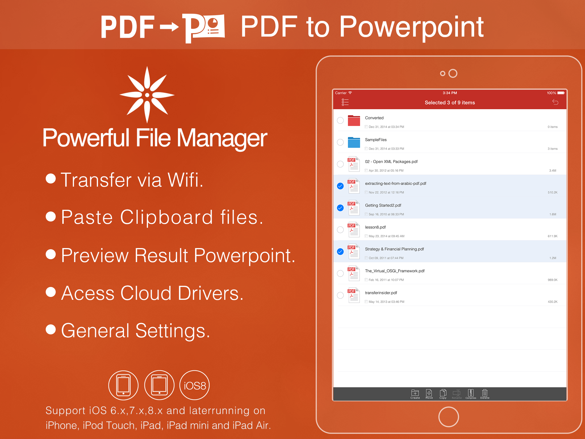 PDF to Powerpoint for iPhone, iPad and other iOS devices ...