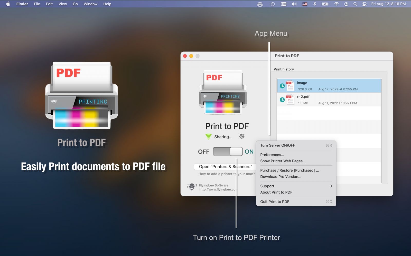 How to Add a printer your printer so you can use it on Mac? - Flyingbee Software